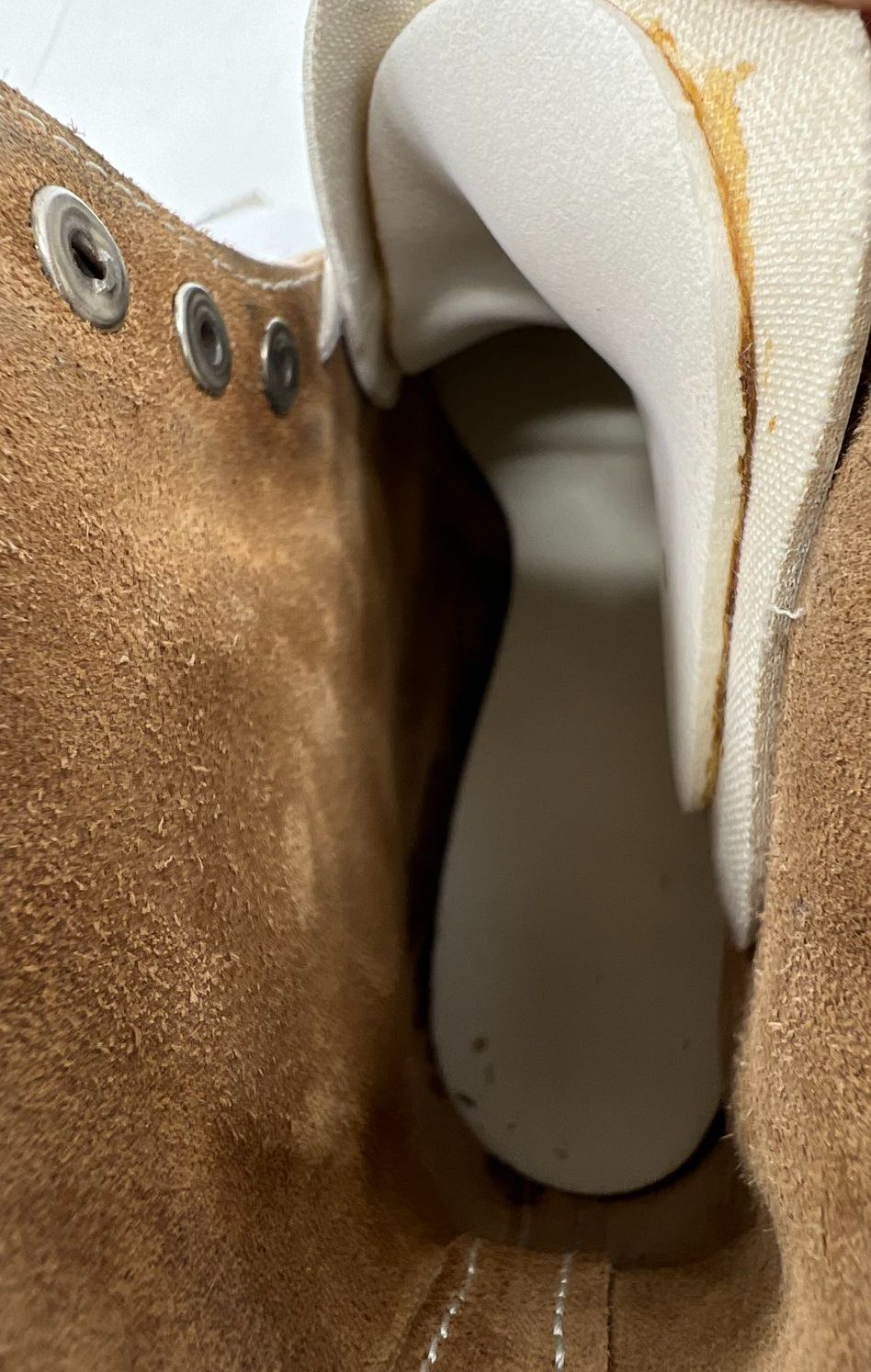 Classic White Figure Ice Skates Lace Up Boots with Blades Womens Size 9