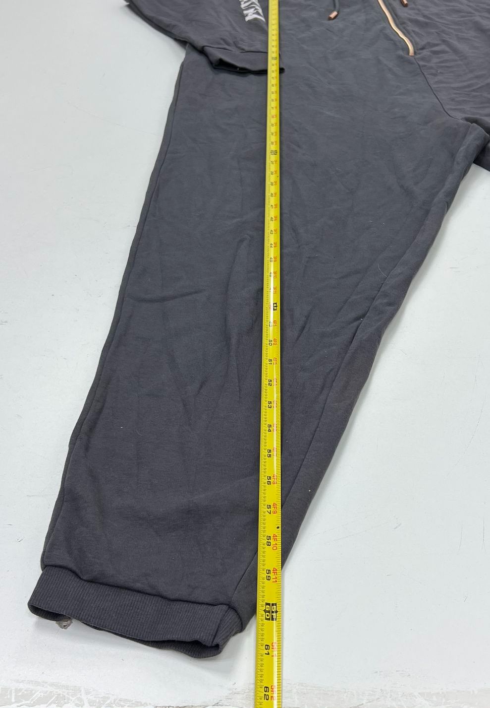 Savage Fenty Gray Hooded Full Zip Logo Jumpsuit Romper Onesie Women's 3X