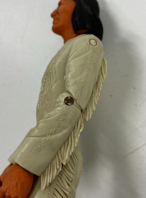 1967 Marx Toys Johnny West Geronimo 12 Inch Vintage Action Figure Loose