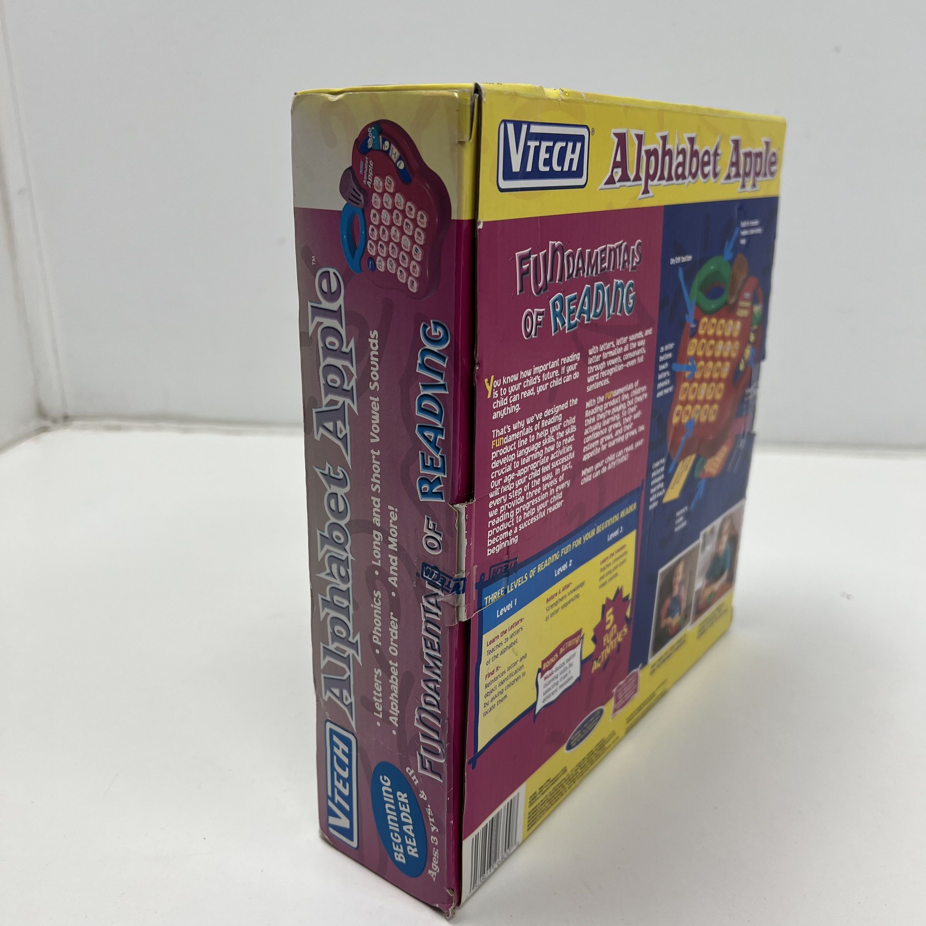 NIB VTECH Alphabet Apple Fundamentals of Reading