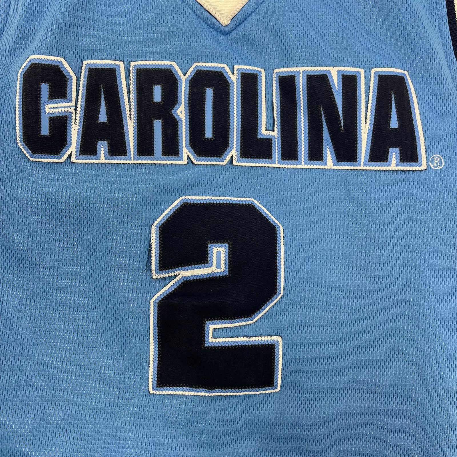 North Carolina UNC Tar Heels Basketball Jersey #2 Colosseum Athletics YOUTH Lg