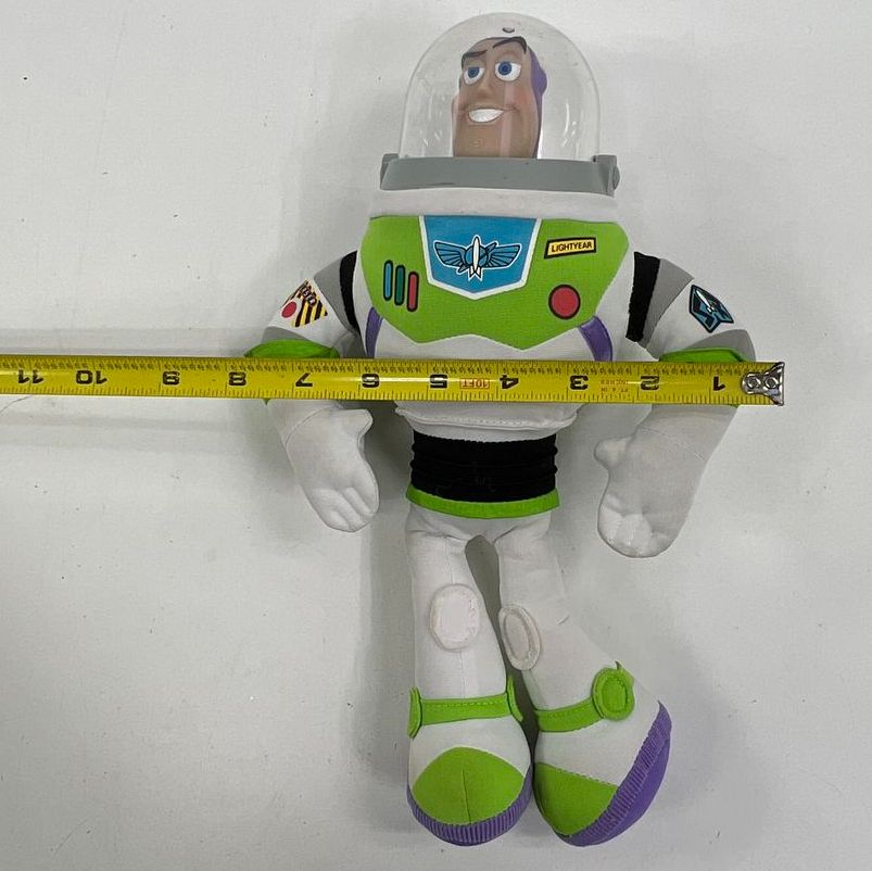 Vintage 90s Mattel Toy Story Buzz Lightyear Plush Doll Figure 15 Inch
