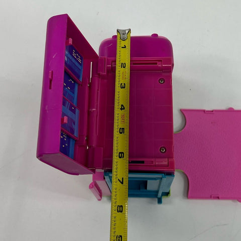 Vintage Collectible Toys Mattel Polly Pocket Triple Decker Fold Out Bus Lot