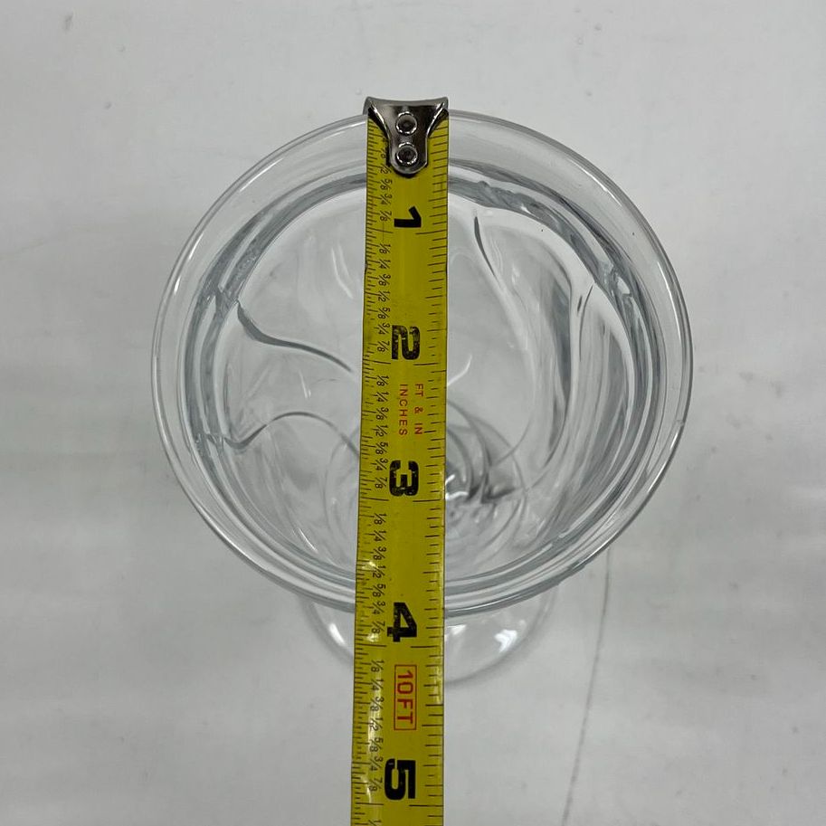 Vintage Noritake Perspective Clear Iced Tea Glass Water Goblet 10 Piece Set