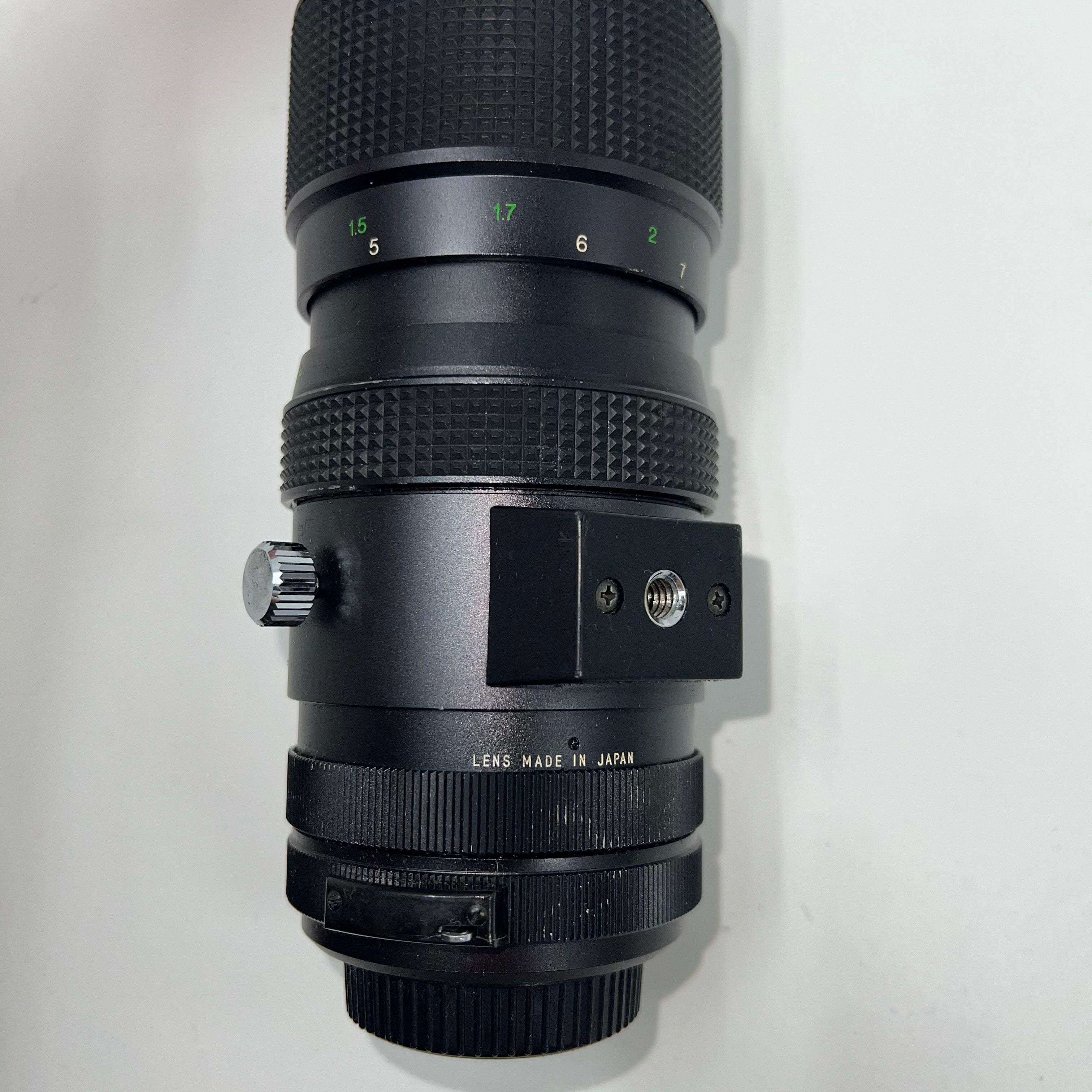 Vivitar Autozoom 90-320MM No. 37514496 Camera Lens in Case Made in Japan