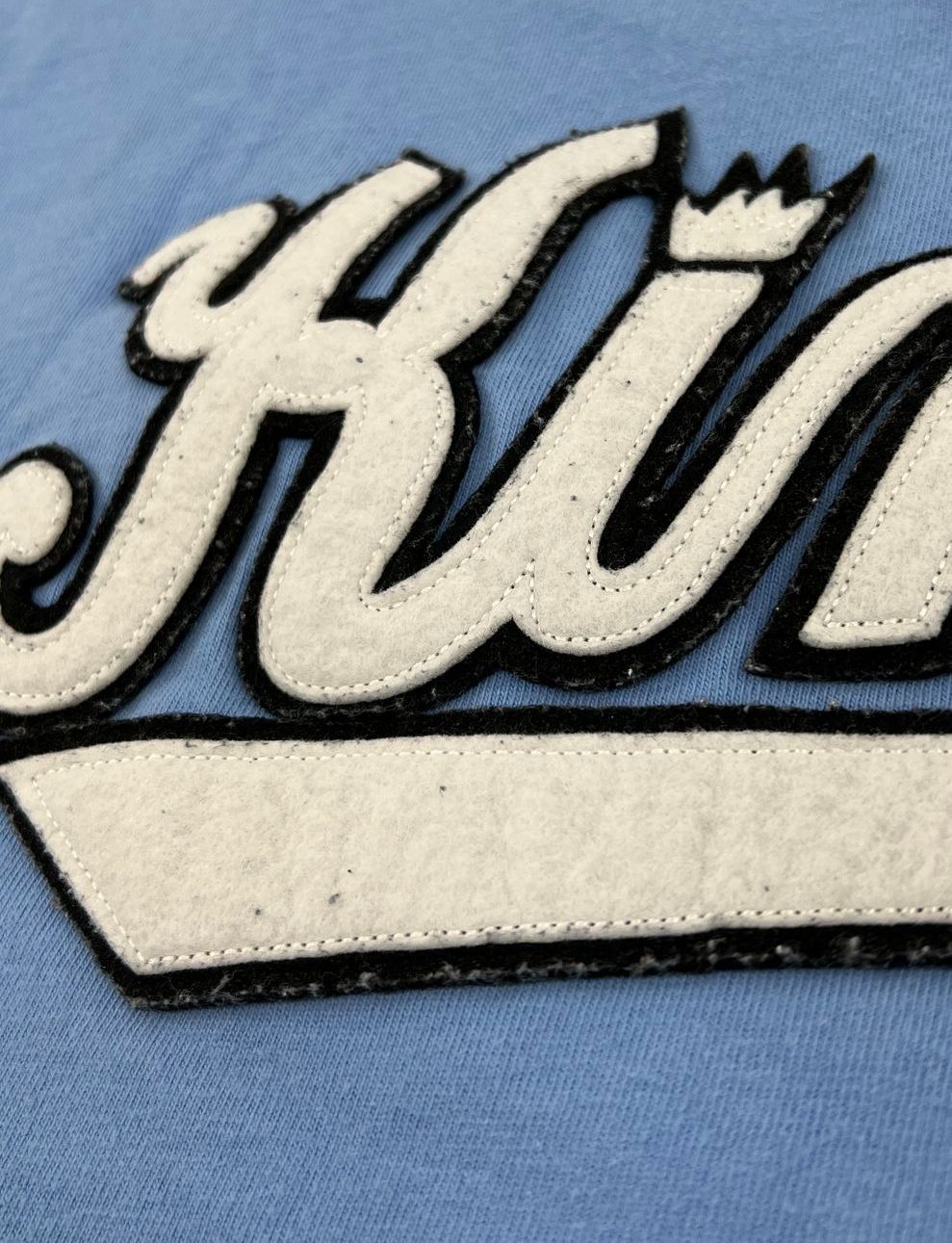 Vintage Y2K Nike Team Sacramento Kings Sewn Logo T-Shirt Mens L Blue