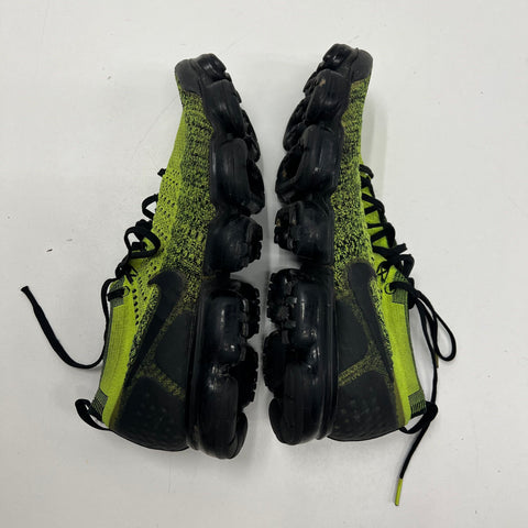 Nike Air VaporMax Flyknit 2 Volt Black Running Sneakers Size 12
