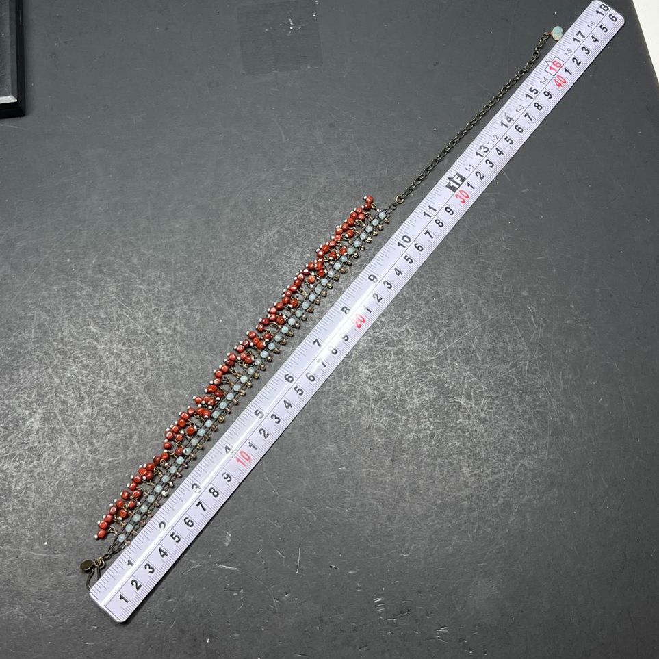 David Aubrey Dangling Beaded Necklace