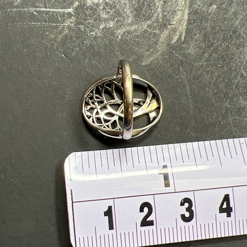 925 Sterling Silver Tree of Life Ring Size 6.25