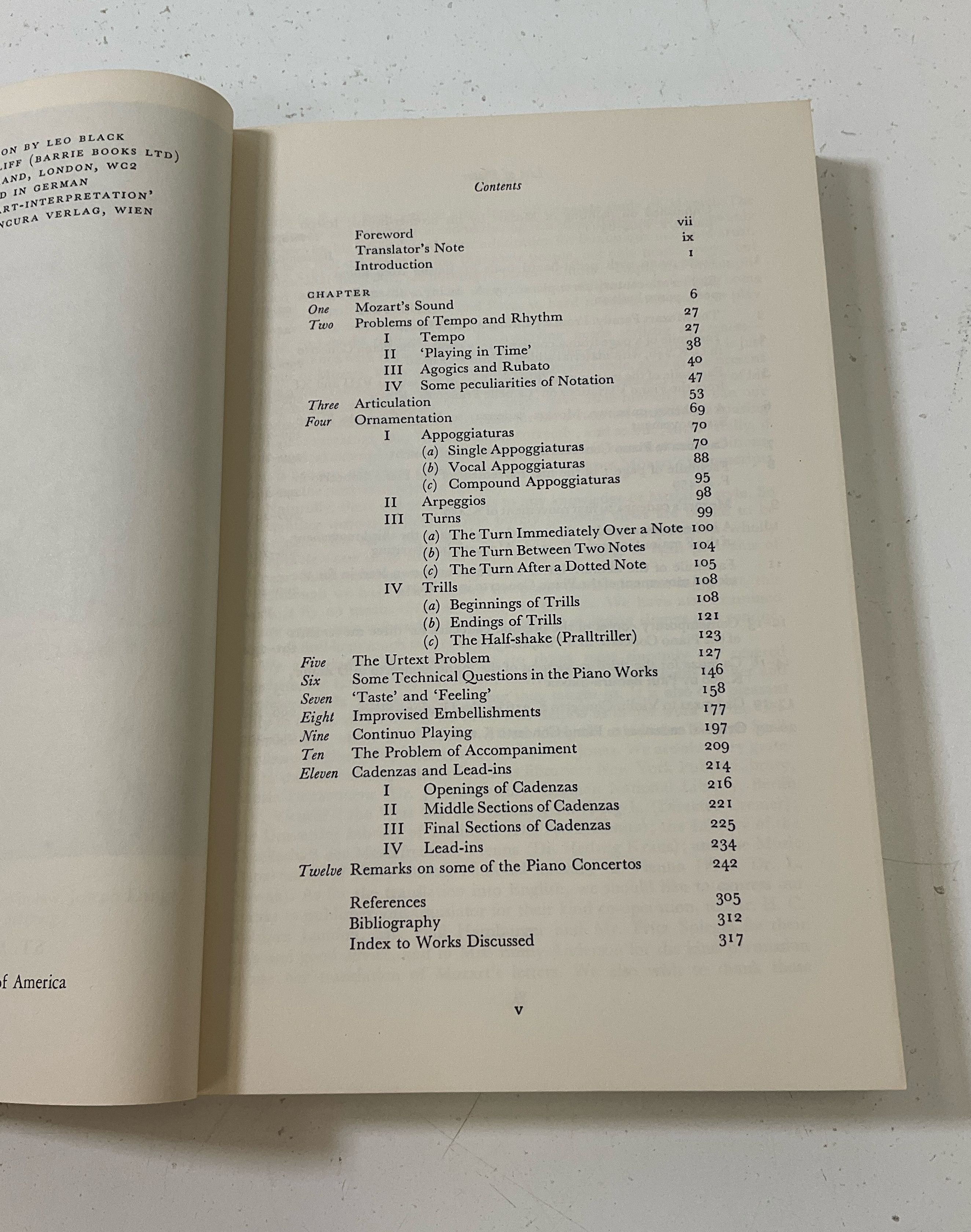 Interpreting Mozart On The Keyboard Badura Skosa St Martins Music Paperback 1962