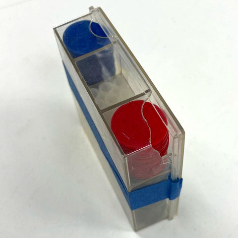 Vintage 60s Checkline 3 Dimensional Space Tic-Tac-Toe Game Mid Century