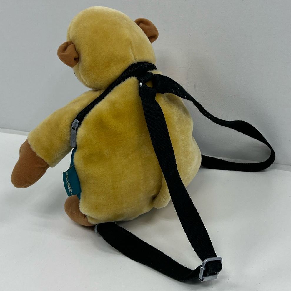 'Vintage Kipling Doudou Plush Monkey Backpack Rucksack