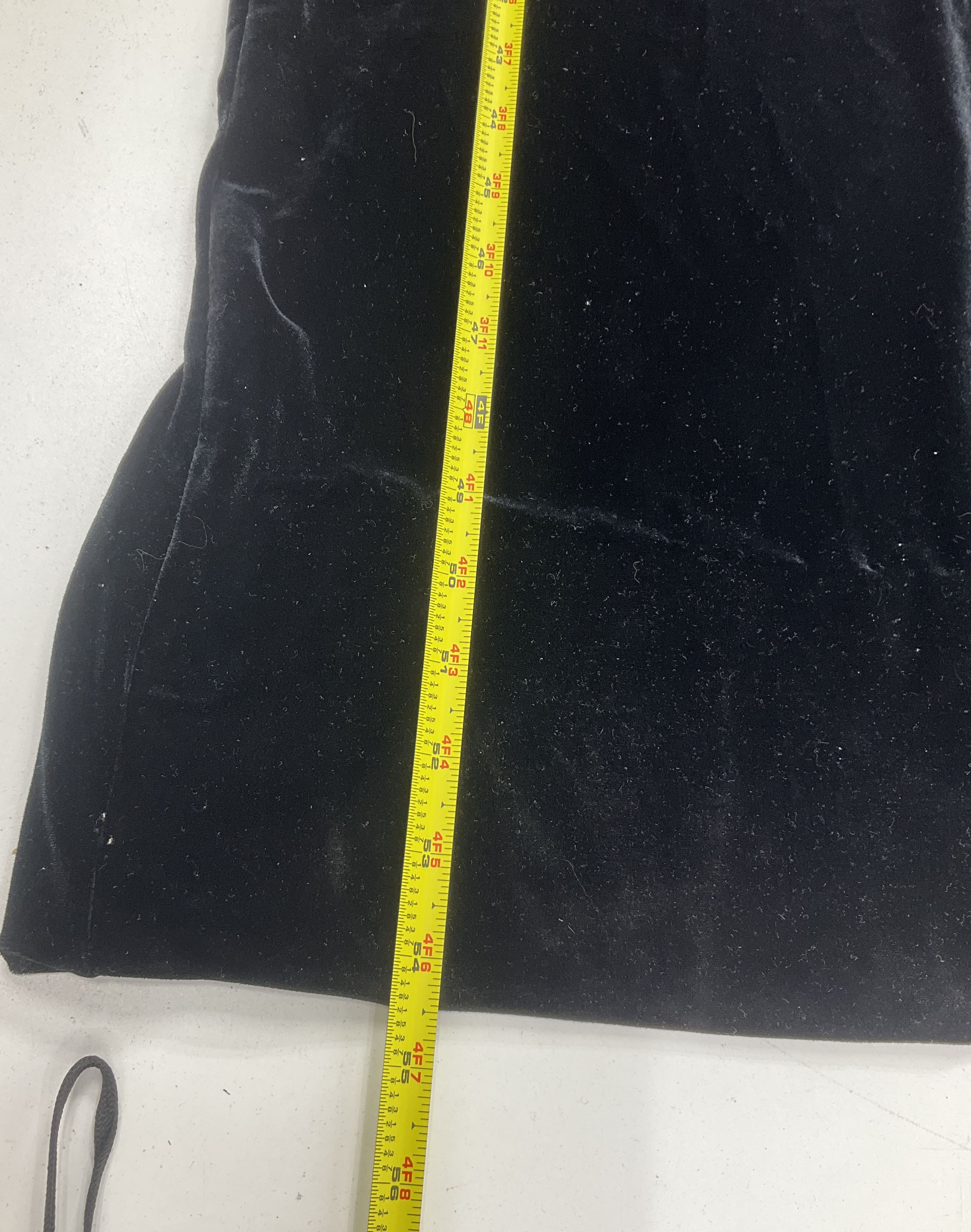 Cache Black Stretch Velvet Tuxedo Maxi Dress White Satin Trim Size 16 Vintage