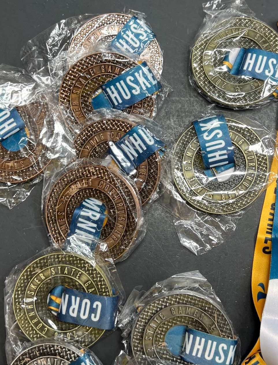 Assorted Sports Game Medals Lot