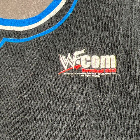 Vintage 90s WWF The Rock Brahma Bull Finally T-Shirt Attitude Era Sz XL