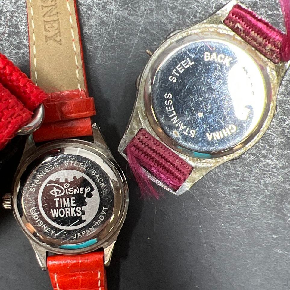 Disney Mickey Mouse Watches Lot Parts or Repair