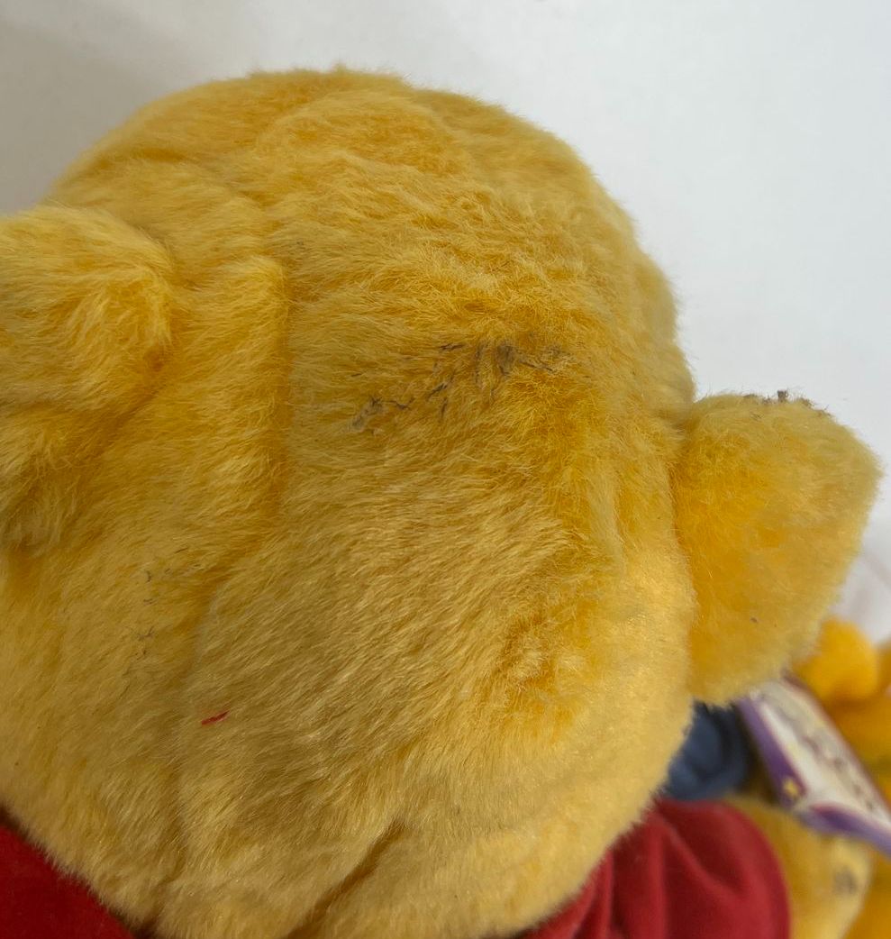 Vintage Plush Lot 4pc Winnie the Pooh Garfield Minnie Mouse Sears Dakin