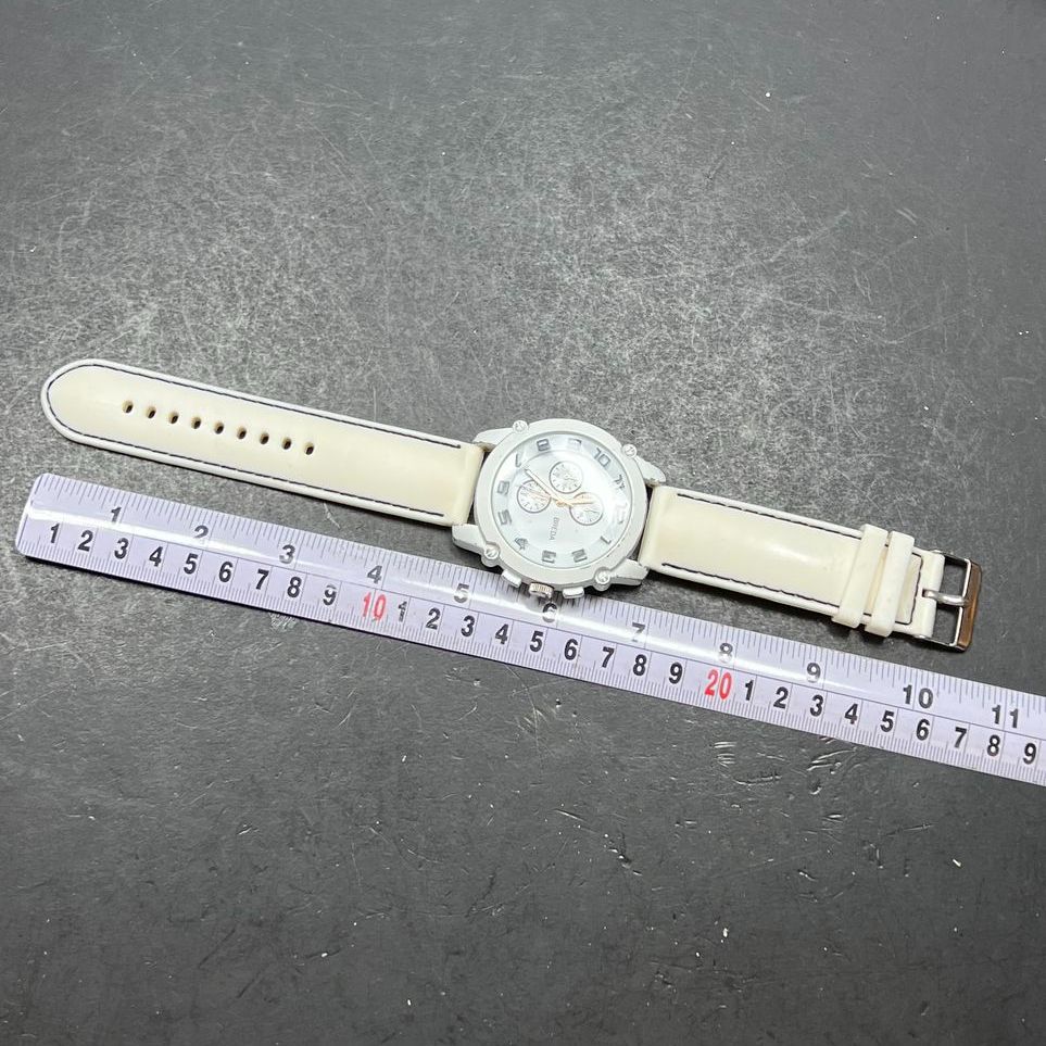 Breda 8135 White Analog Wristwatch New Battery