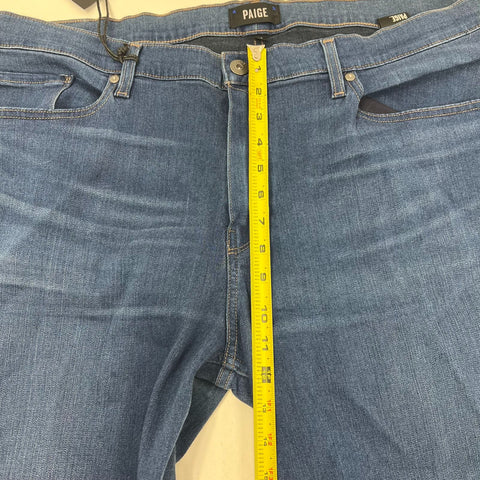 Paige NWT Normandie Straight Transcend Blue Jeans Men's Size 40