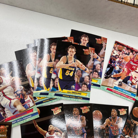 Dennis Rodman Large NBA Basketball Card Lot 1990s Topps Fleer Hoops Junk Wax
