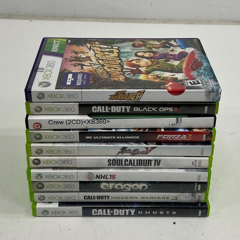 Call of Duty Black Ops II Marvel Ultimate Alliance SoulCalibur 10 Xbox 360 Game