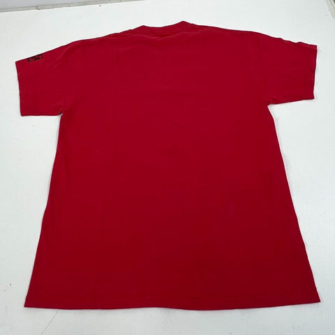 Vintage 90s Black Flys Flame Logo T-Shirt Single Stitch Made in USA Sz L