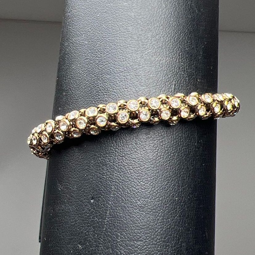 Michael Kors Rhinestone Bronze tone Bracelet