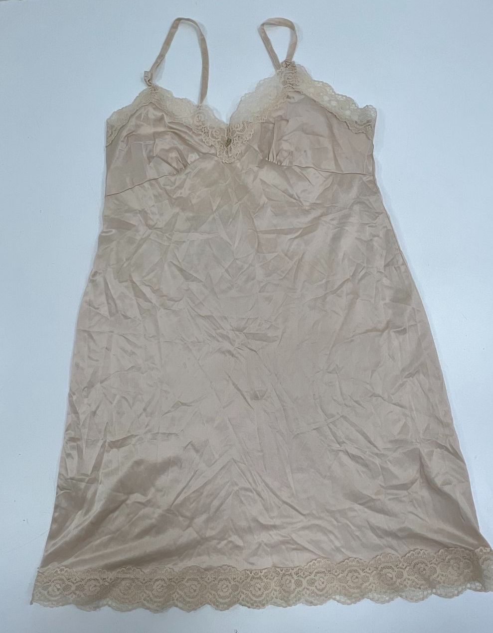 Vintage Modern Slips Lot 4 Mixed Brands Lace Lingerie Nightgowns Craft Upcycle