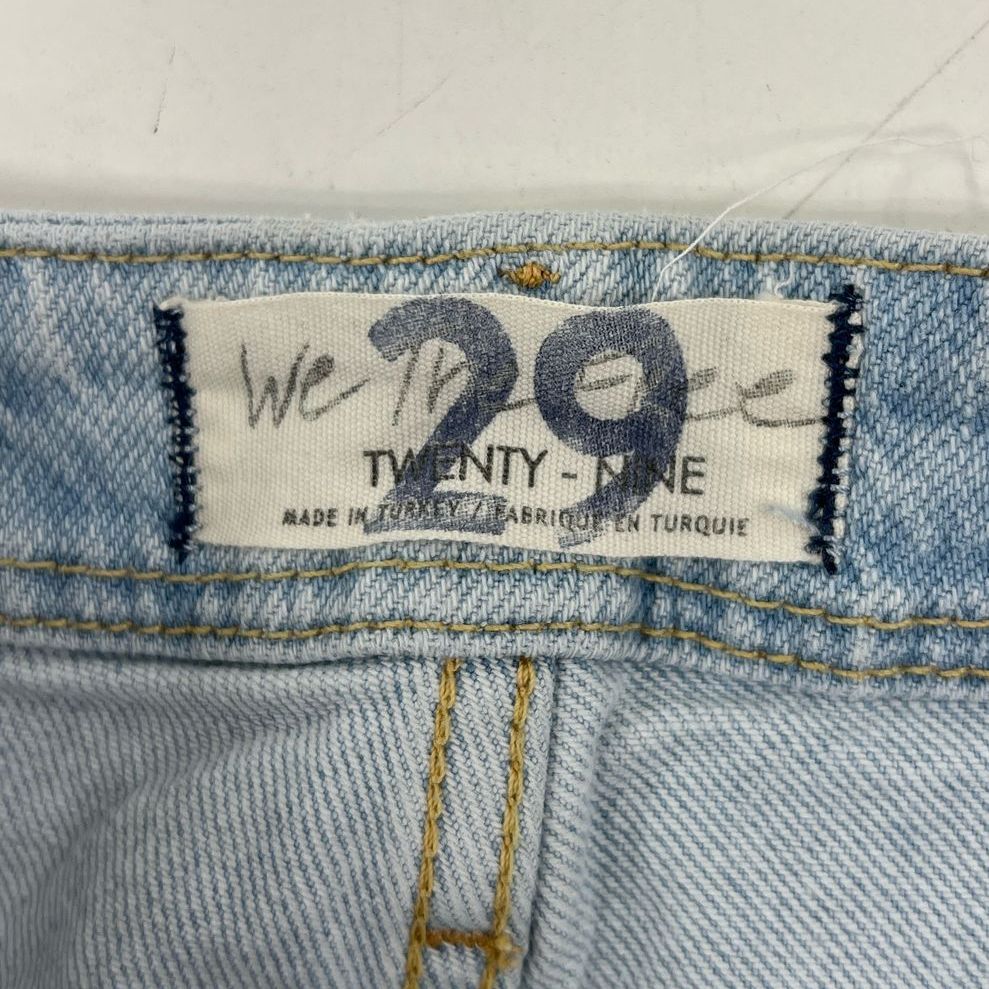 Women's Free People Light Wash Bellbottom Flare Denim Jeans - Size 29 *READ*