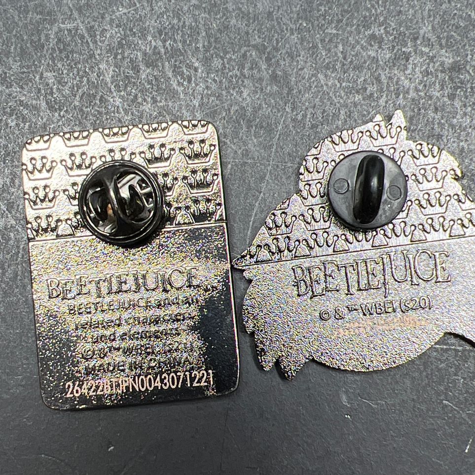 Beetlejuice Movie Collectible Pins