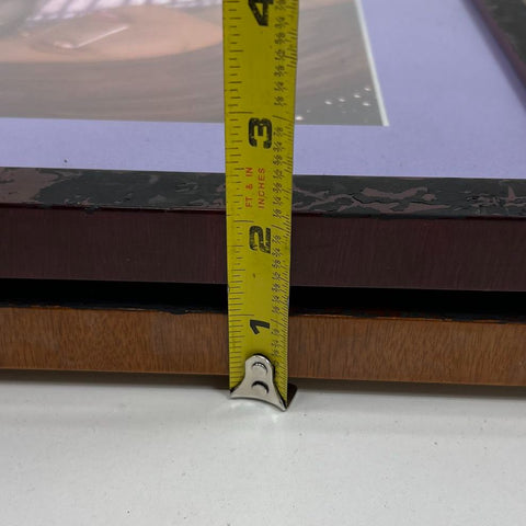 John B Moreno Lot of 2 Signed Religious Art Prints Framed Contemporary 2000s