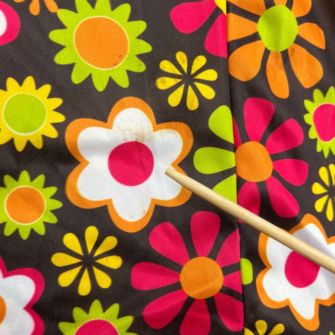 Leg Avenue Flower Power Hippy 60s 70s Costume Dress Bell Sleeve Plus Sz 3X/4X