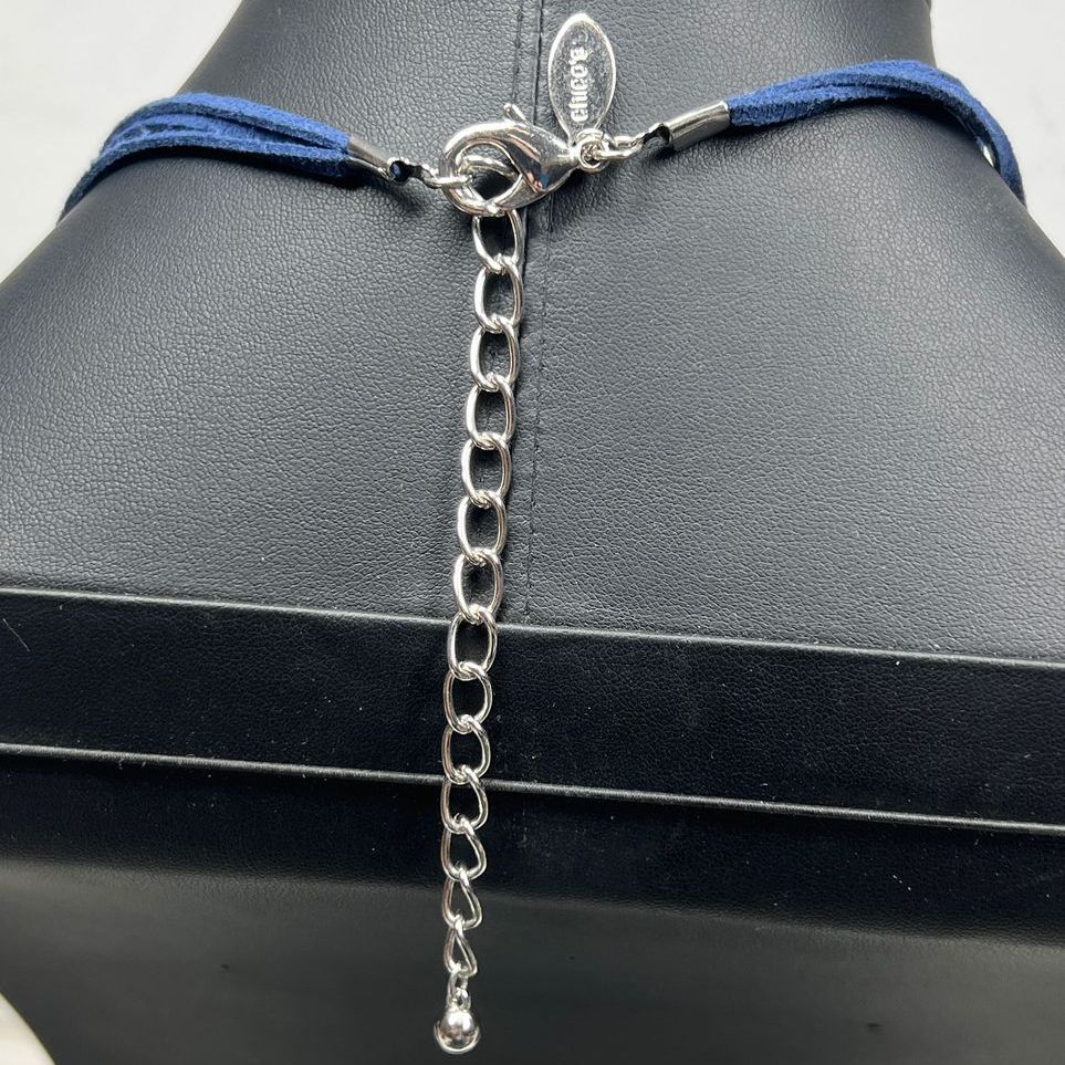 2 Chico's and Other Blue Grey Tones Long Necklaces
