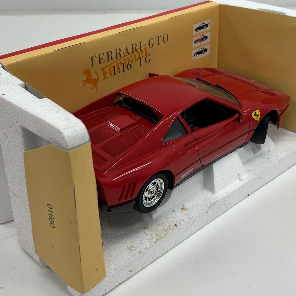 IOB Tonka Polistil Red Ferrari GTO 1:16 TG Die Cast Sports Car