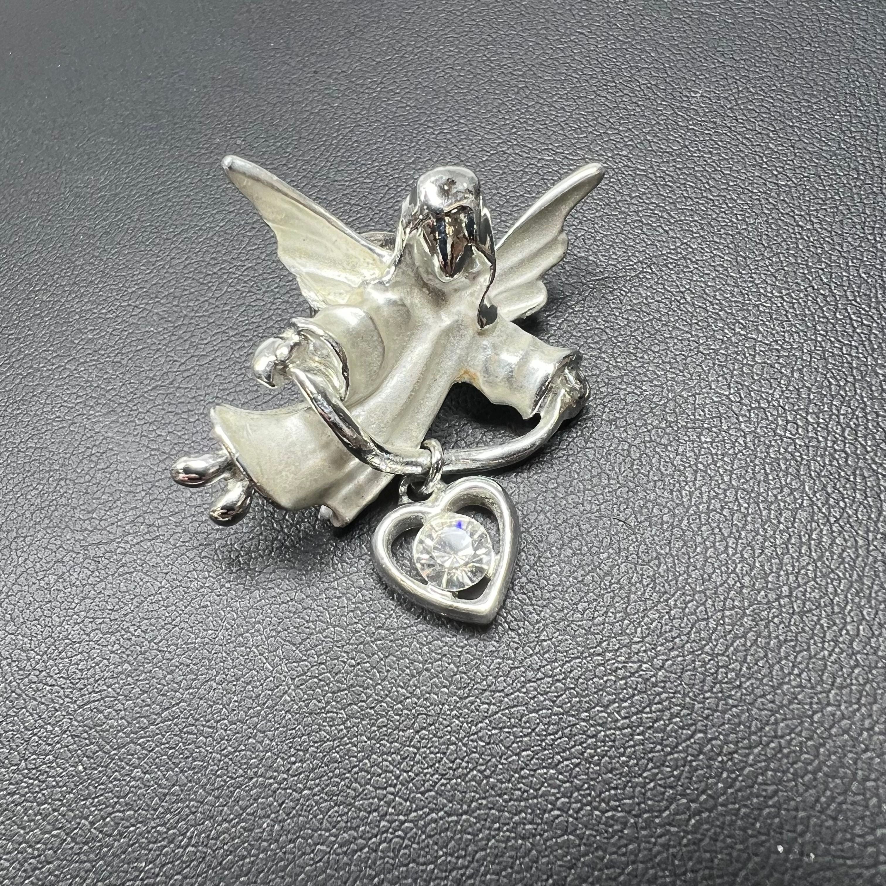 Lot of 4 Vintage Pins Gigi Giusti Danecraft JJ Jonette AJC Gold Silver Tone