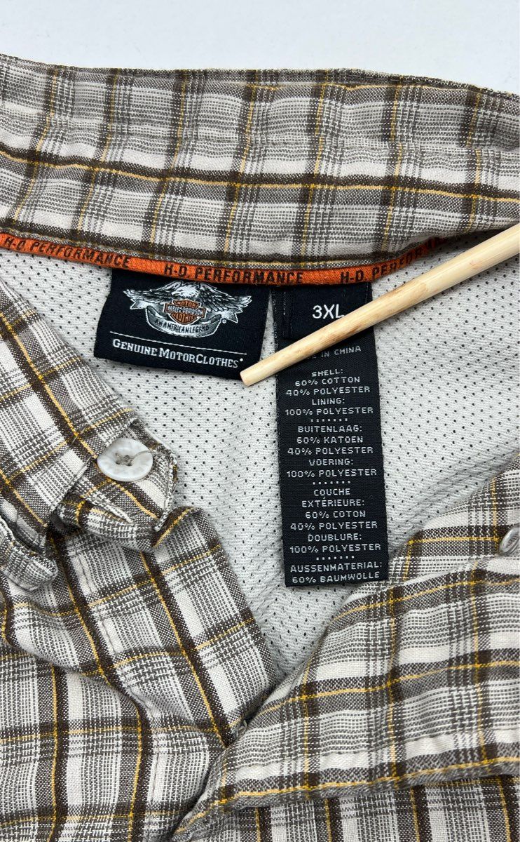 Harley Davidson Plaid Skirt - Size 3XL