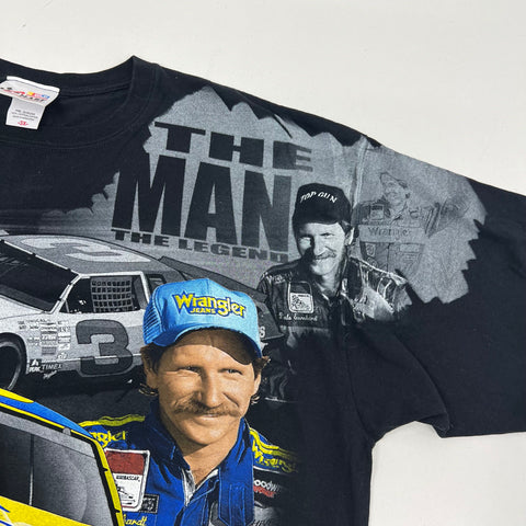 Vintage 2010 Dale Earnhardt Sr Jr NASCAR Hall of Fame Chase T-Shirt Sz 3X