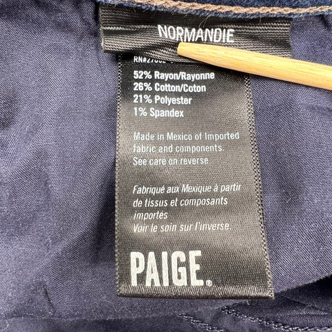 Paige NWT Normandie Straight Transcend Blue Jeans Men's Size 40