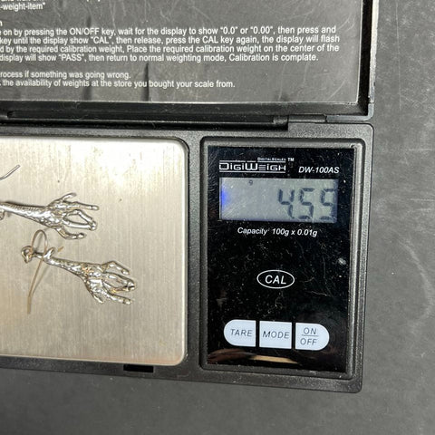 French Creek Station GS Sterling Silver Giraffe Earrings 4.5g