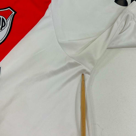 Adidas River Plate 2020/21 Home White Red Soccer Football Jersey Men's XL