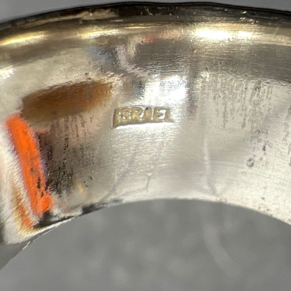 Silpada 925 Sterling Silver Hammered Ring Size 8 10.6g