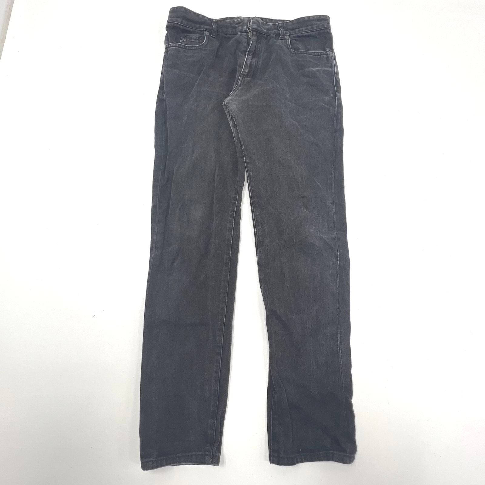 Maison Margiela Black Denim Pants Women's Size 14 Slim