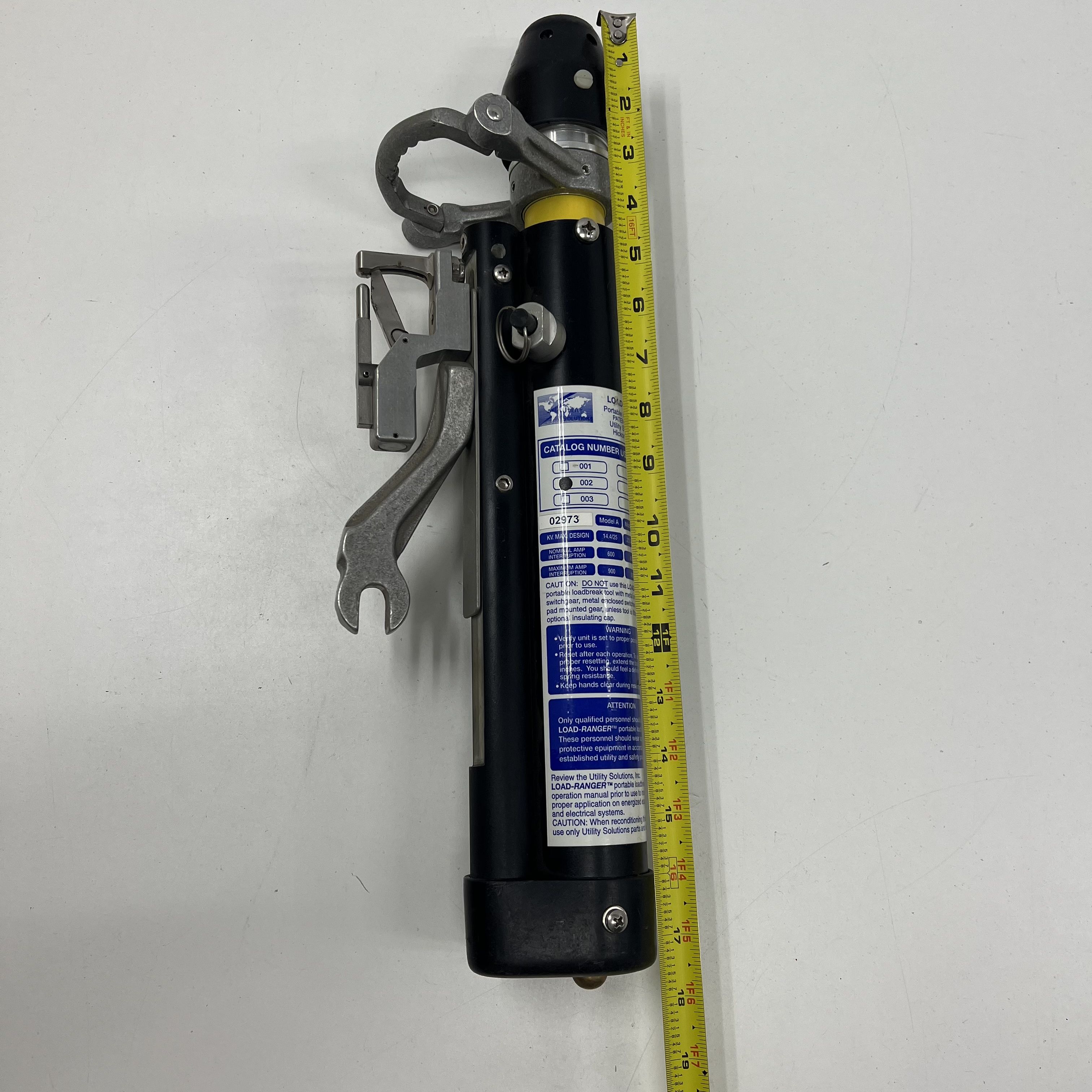 Utility Solutions LOAD RANGER USLR 002A Portable Load Break Tool 14.4/25kV 900A