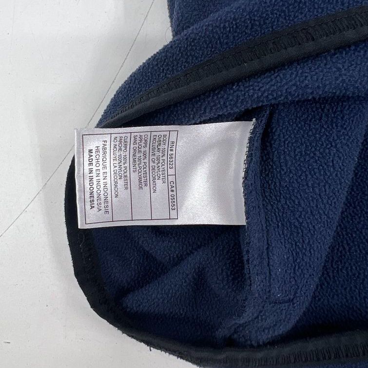 Nike Therma FIT 1/4 Zip Fleece Pullover Mens XL Navy Blue Black