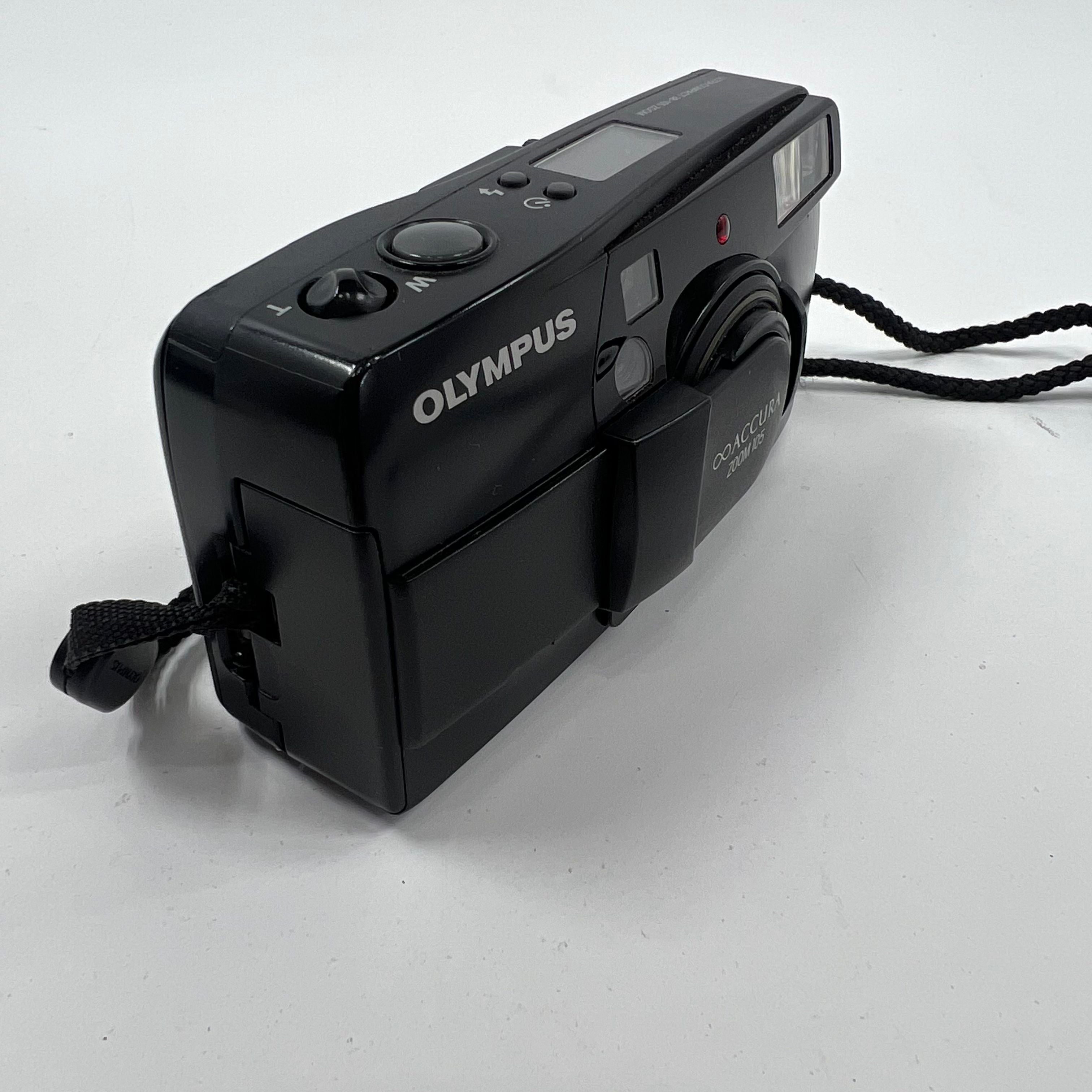 Olympus Accura Zoom 105 & Kodak VR35 Ektar Film Camera w Cases Manuals Works