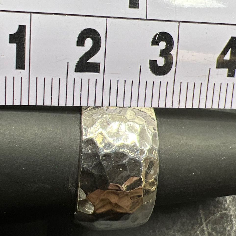 Silpada 925 Sterling Silver Hammered Ring Size 8 10.6g