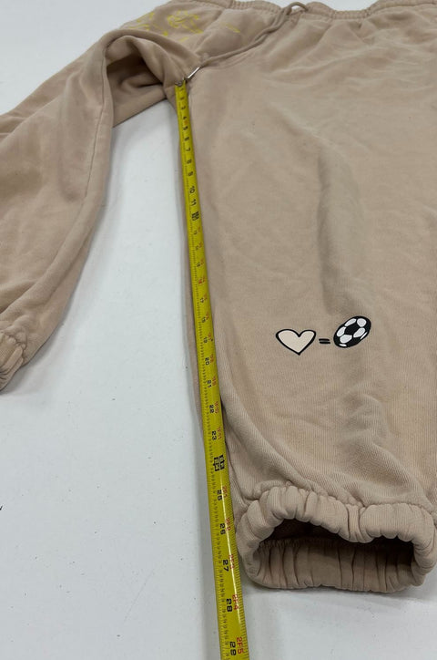 Puma x KidSuper Studios Tan Graphic Sweatpants Joggers Men's L