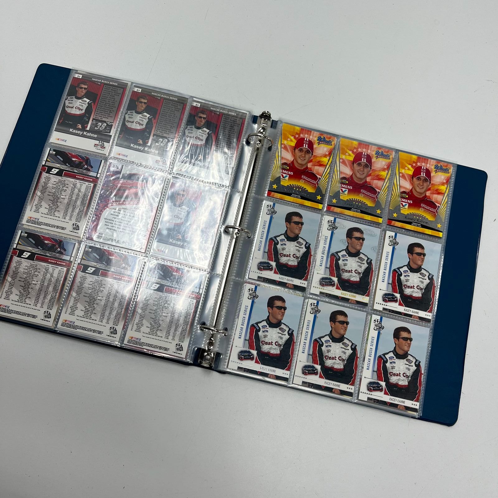 Kasey Kahne NASCAR Trading Card Lot Binder Press Pass 2004 Wheels Rookie Cards