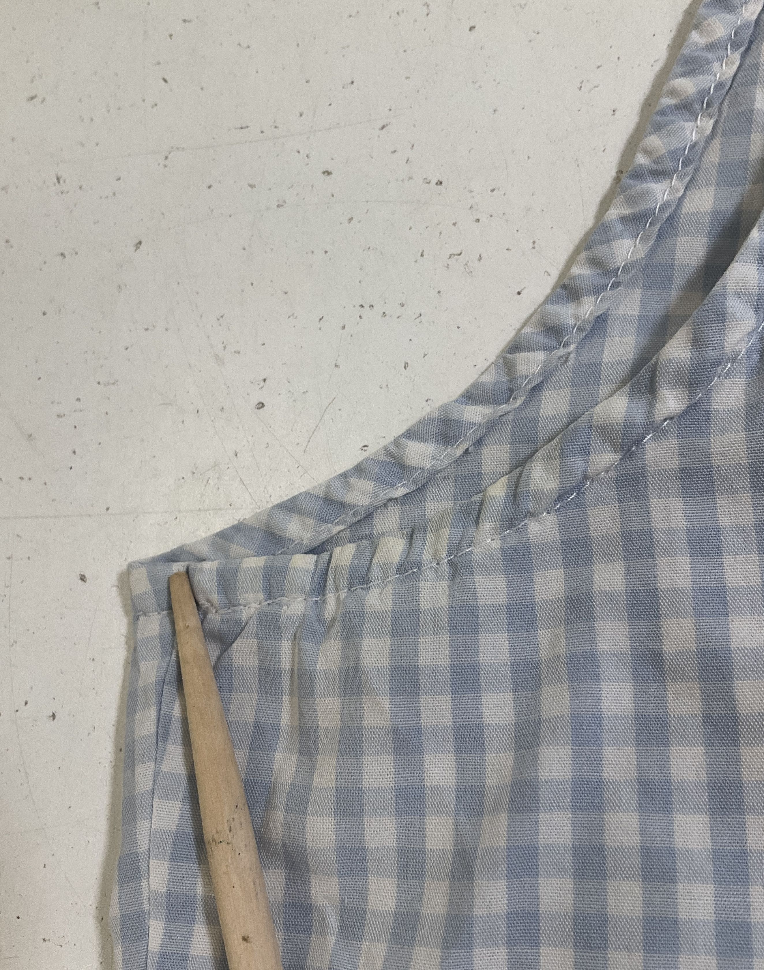 Vintage 90s Levi's Dry Goods Women's Gingham Sleeveless Button Up Shirt XL