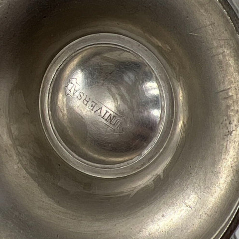 Universal Silver Plate Holloware Lot 7 Pcs Coffee Pot Creamers Sugar Bowls